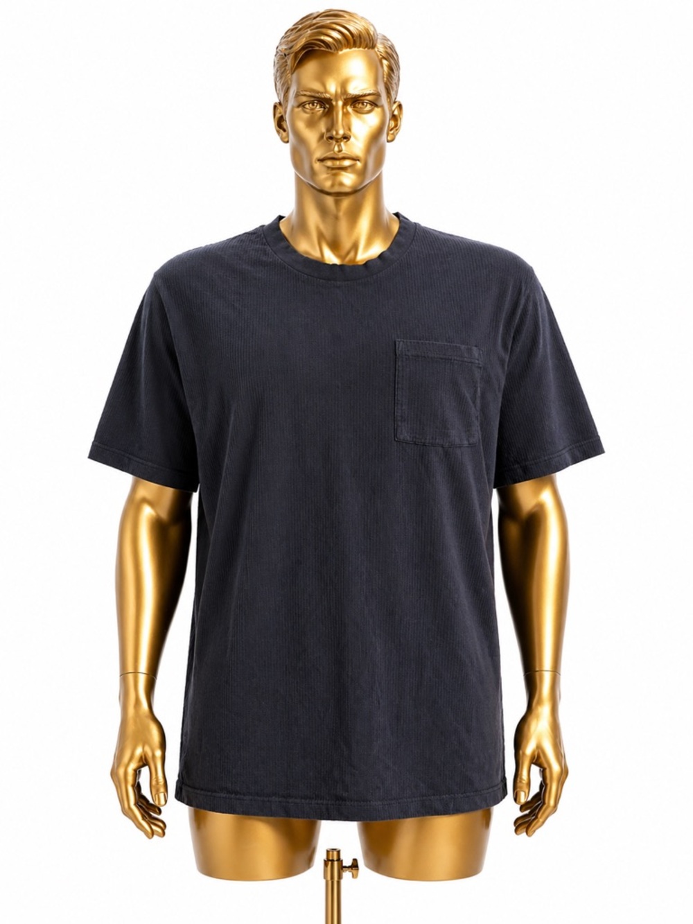Men's Short-Sleeve Crew Pocket T-Shirt - Charcoal